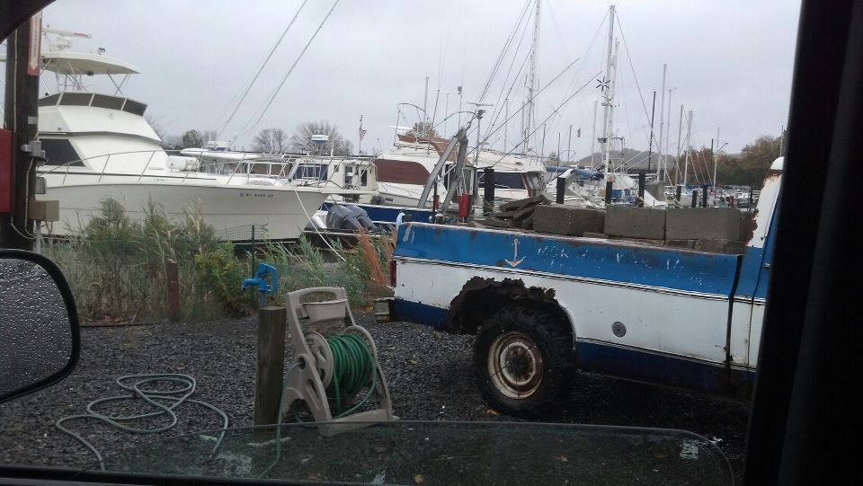 1pm update Brownss Point, Keyport Marina and Browns Marina in